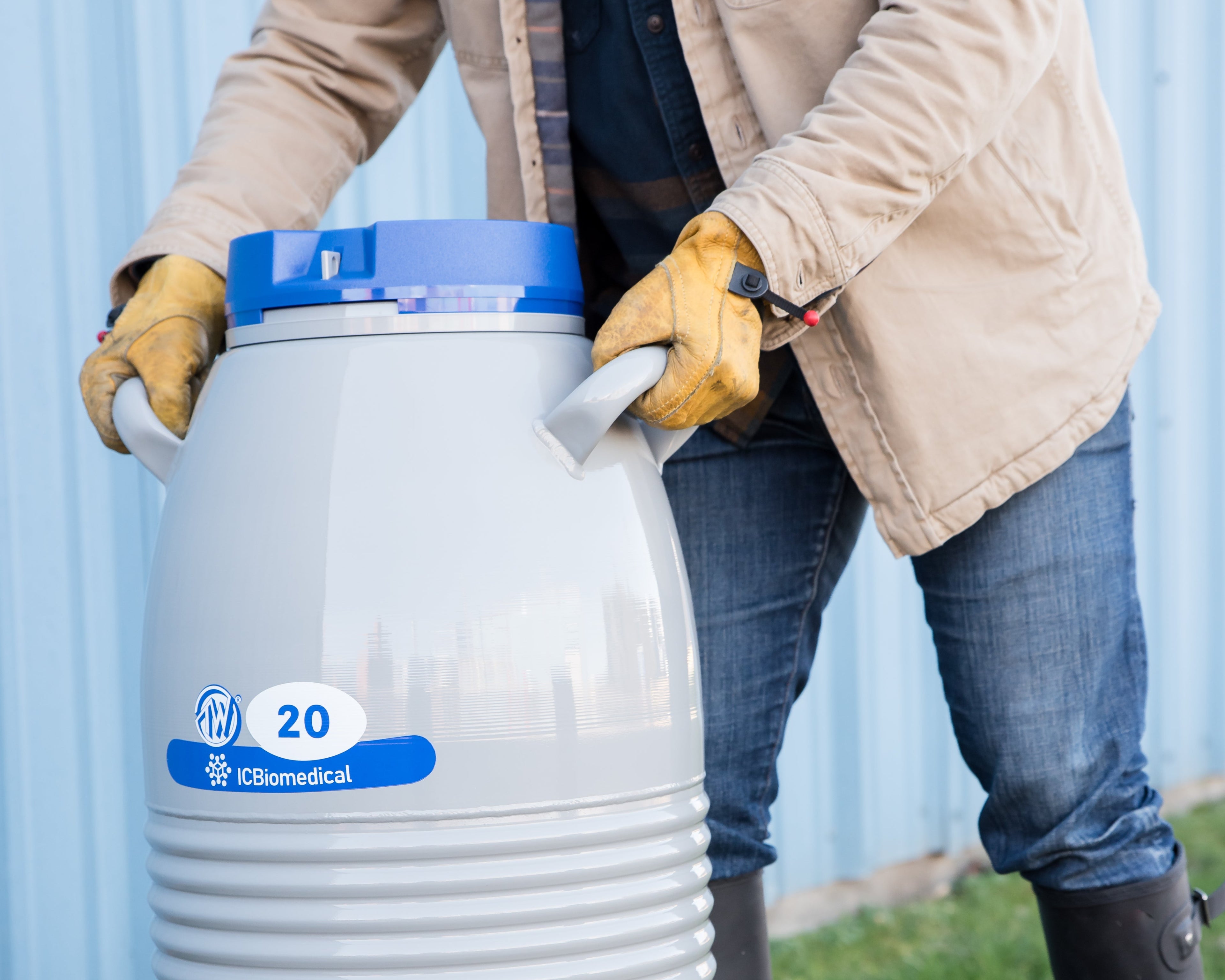 TW 20 Semen Tank - 660 STRAWS, 20 WEEKS