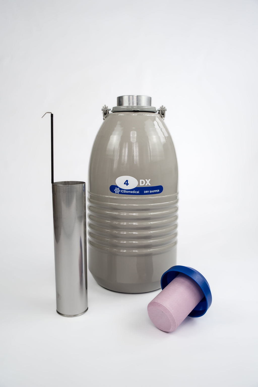 TW 4 DX Vapor Tank (Dry Shipper) _ EXTRA CAPACITY _ 280 STRAWS, 24 DAYS