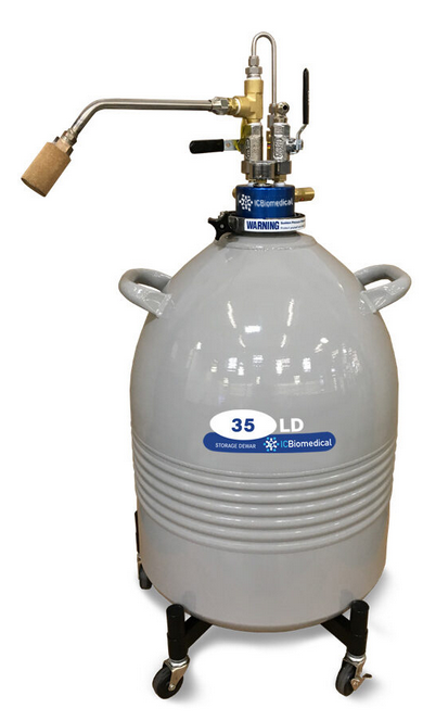 Liquid Withdrawa; Device for Cryogenic _ Use with LD25, LD35 and LD50 Dewars