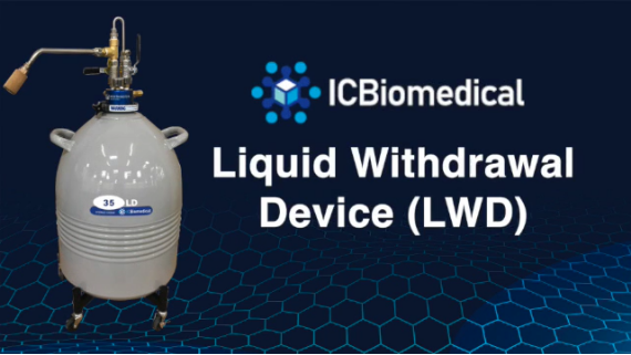Liquid Withdrawa; Device for Cryogenic _ Use with LD25, LD35 and LD50 Dewars